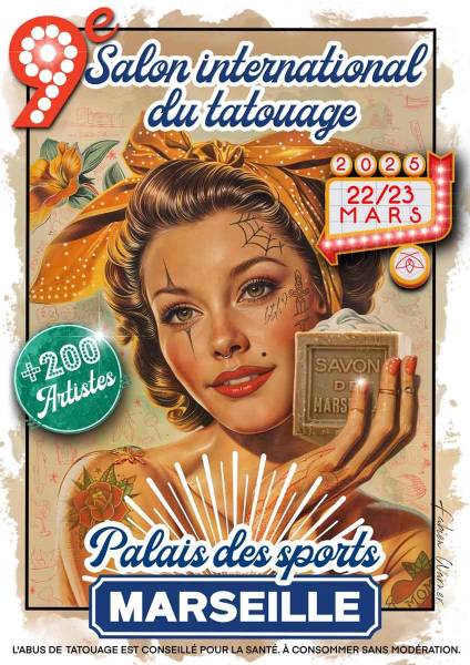 Salon du tatouage 2025 à Marseille