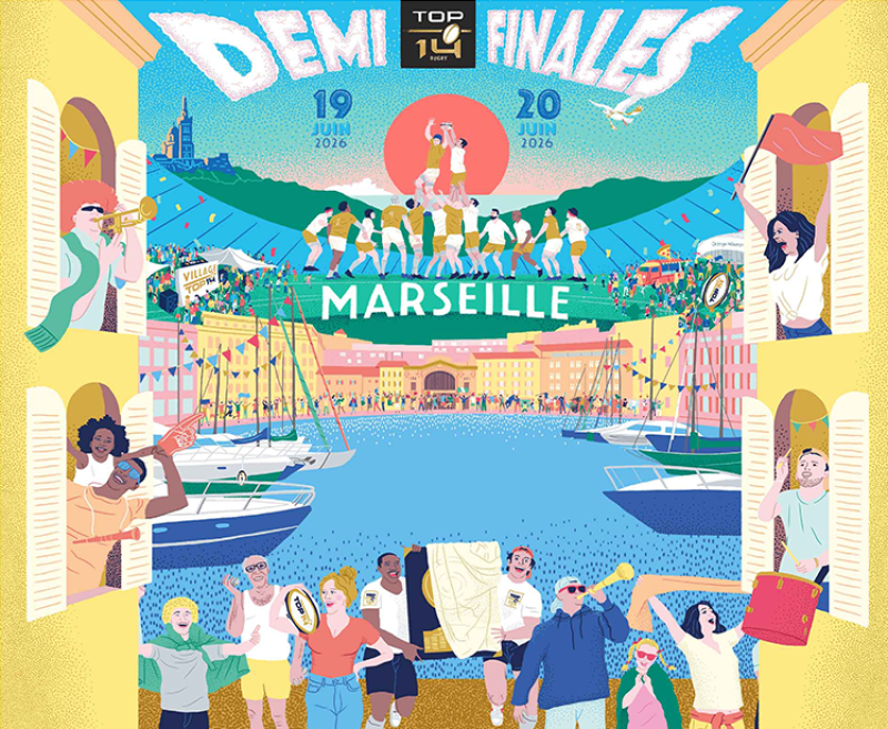 TOP 14 demi-finales à Marseille