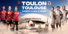 Toulon-Toulouse au stade orange Vélodrome